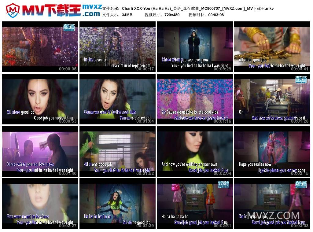 Charli XCX-You (Ha Ha Ha)_英语_流行歌曲_MC800707